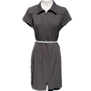 Sweet Black Shirt Dress Size 8
